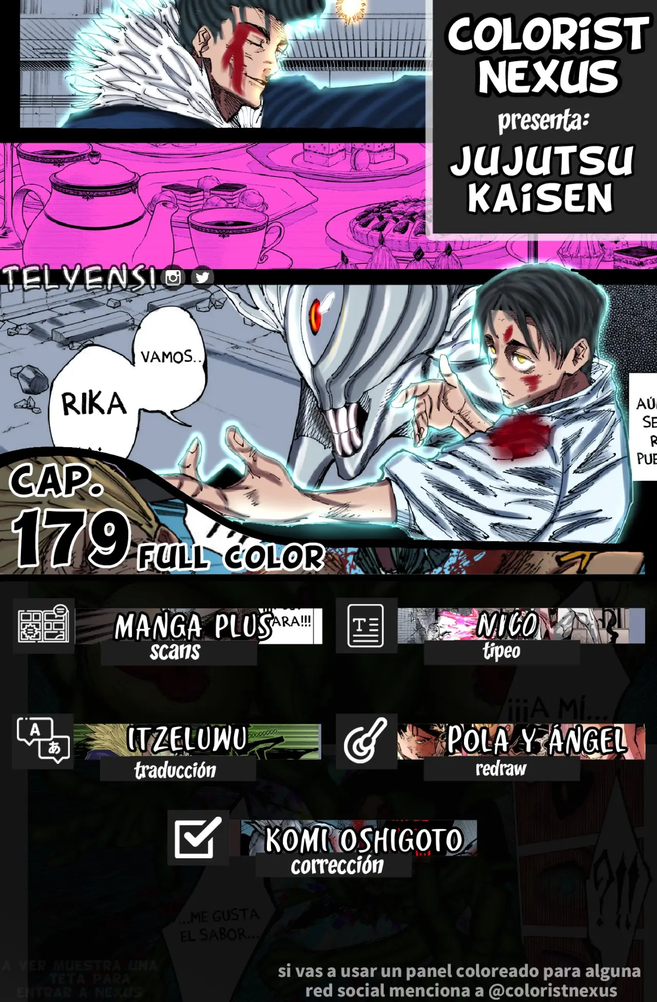 Jujutsu kaisen (2018) - Capítulo 179.5 - Página 1 - LectorTMOo
