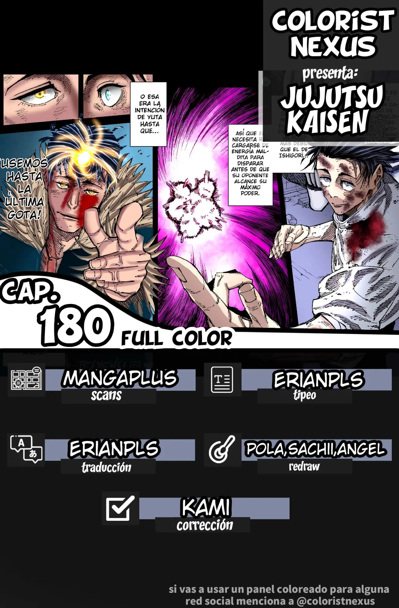 Jujutsu kaisen (2018) - Capítulo 180.5 - Página 1 - LectorTMOo