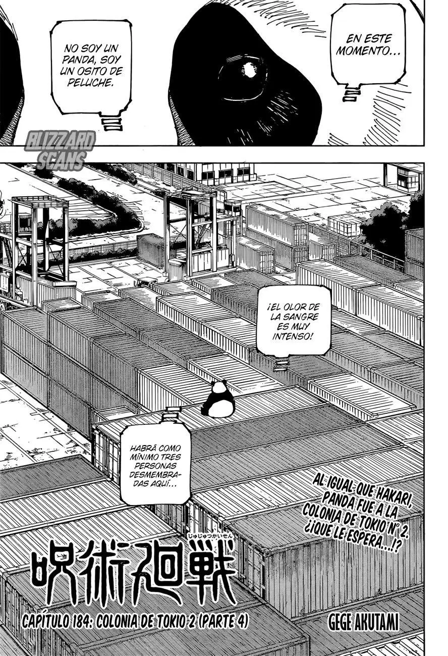 Jujutsu kaisen (2018) - Capítulo 184 - Página 2 - LectorTMOo