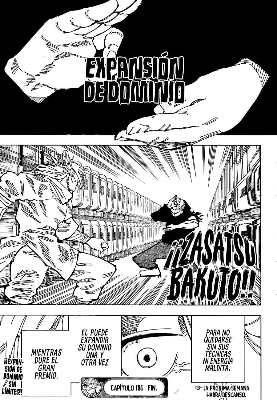 Jujutsu kaisen (2018) - Capítulo 186 - Página 18 - LectorTMOo
