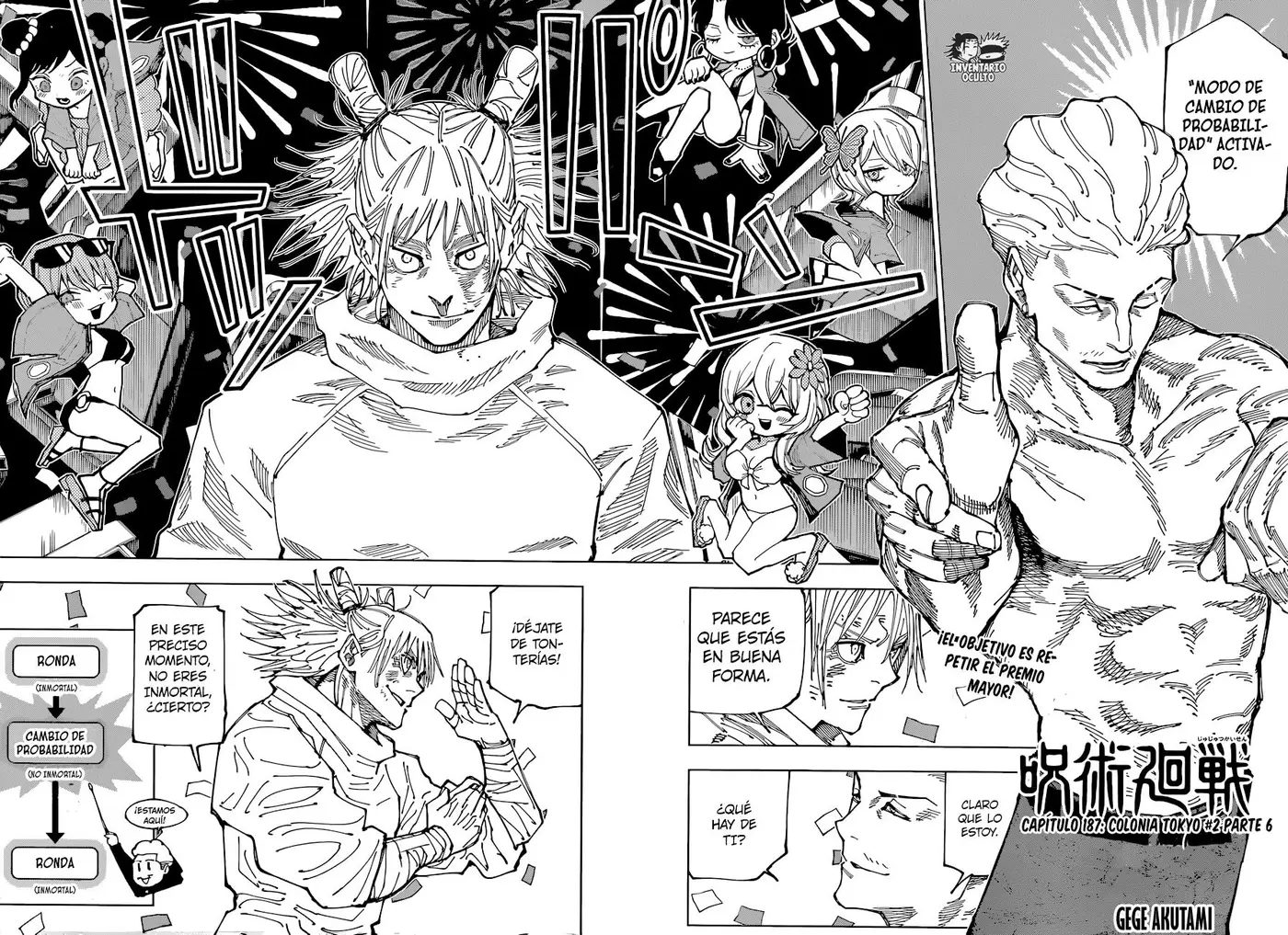 Jujutsu kaisen (2018) - Capítulo 187 - Página 3 - LectorTMOo