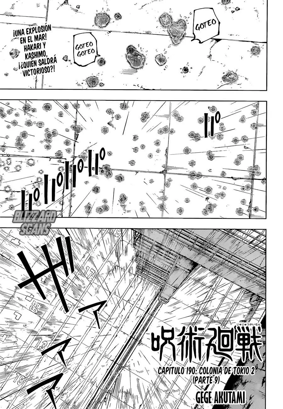 Jujutsu kaisen (2018) - Capítulo 190 - Página 2 - LectorTMOo