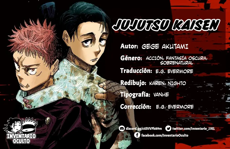 Jujutsu kaisen (2018) - Capítulo 192 - Página 1 - LectorTMOo