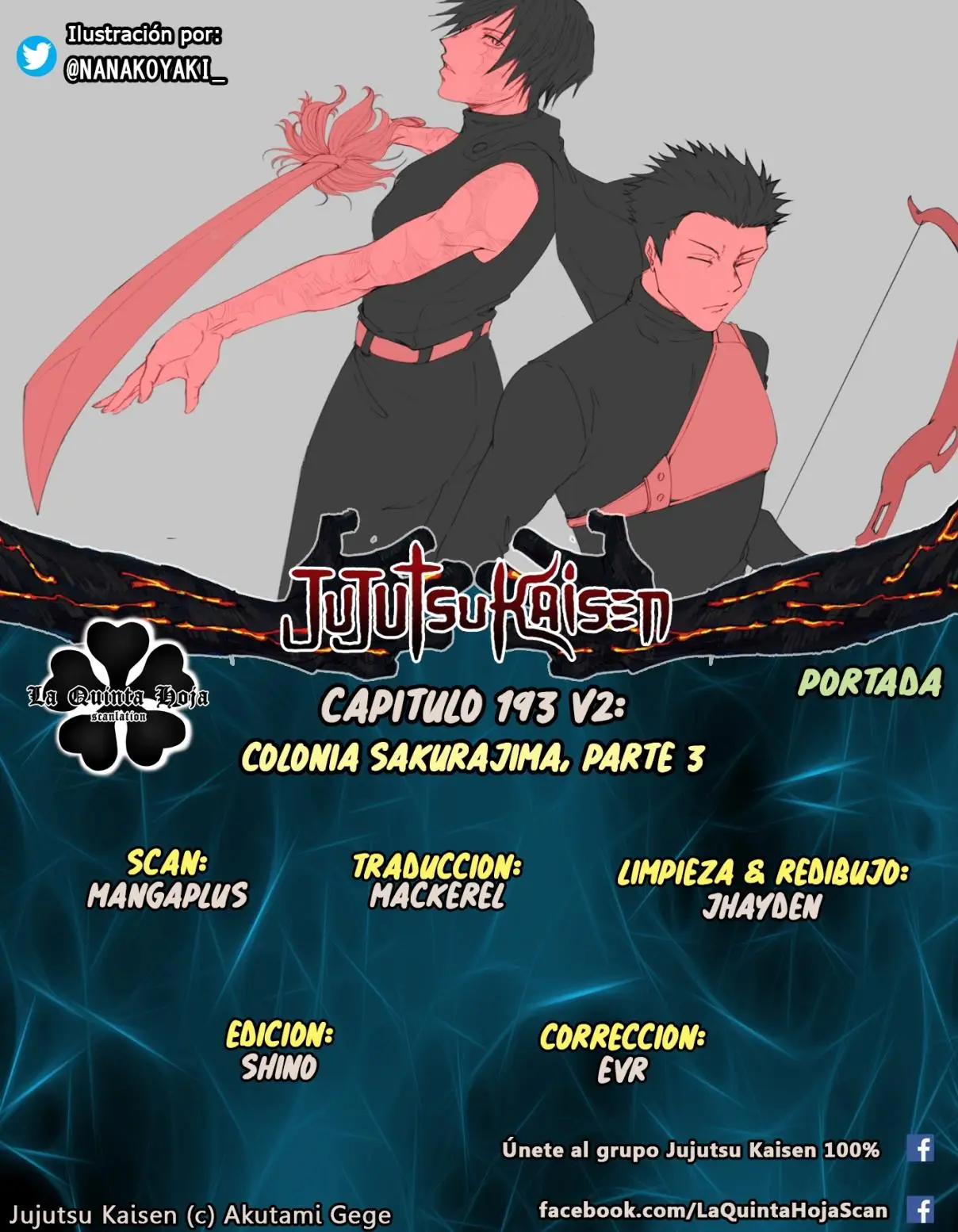 Jujutsu kaisen (2018) - Capítulo 193.5 - Página 1 - LectorTMOo
