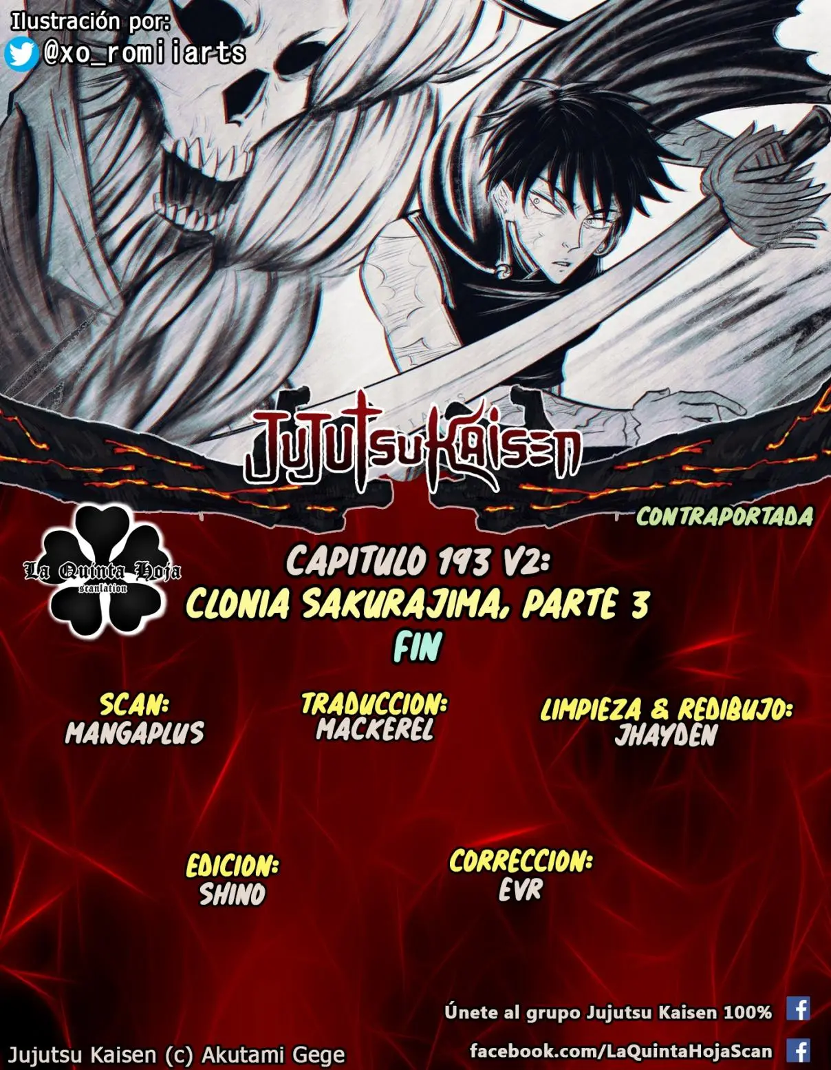 Jujutsu kaisen (2018) - Capítulo 193.5 - Página 18 - LectorTMOo