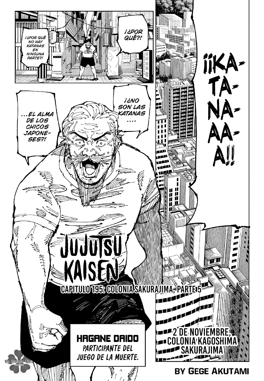 Jujutsu kaisen (2018) - Capítulo 195.5 - Página 3 - LectorTMOo