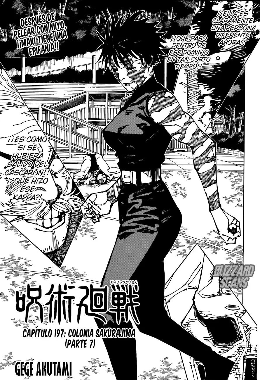 Jujutsu kaisen (2018) - Capítulo 197 - Página 2 - LectorTMOo
