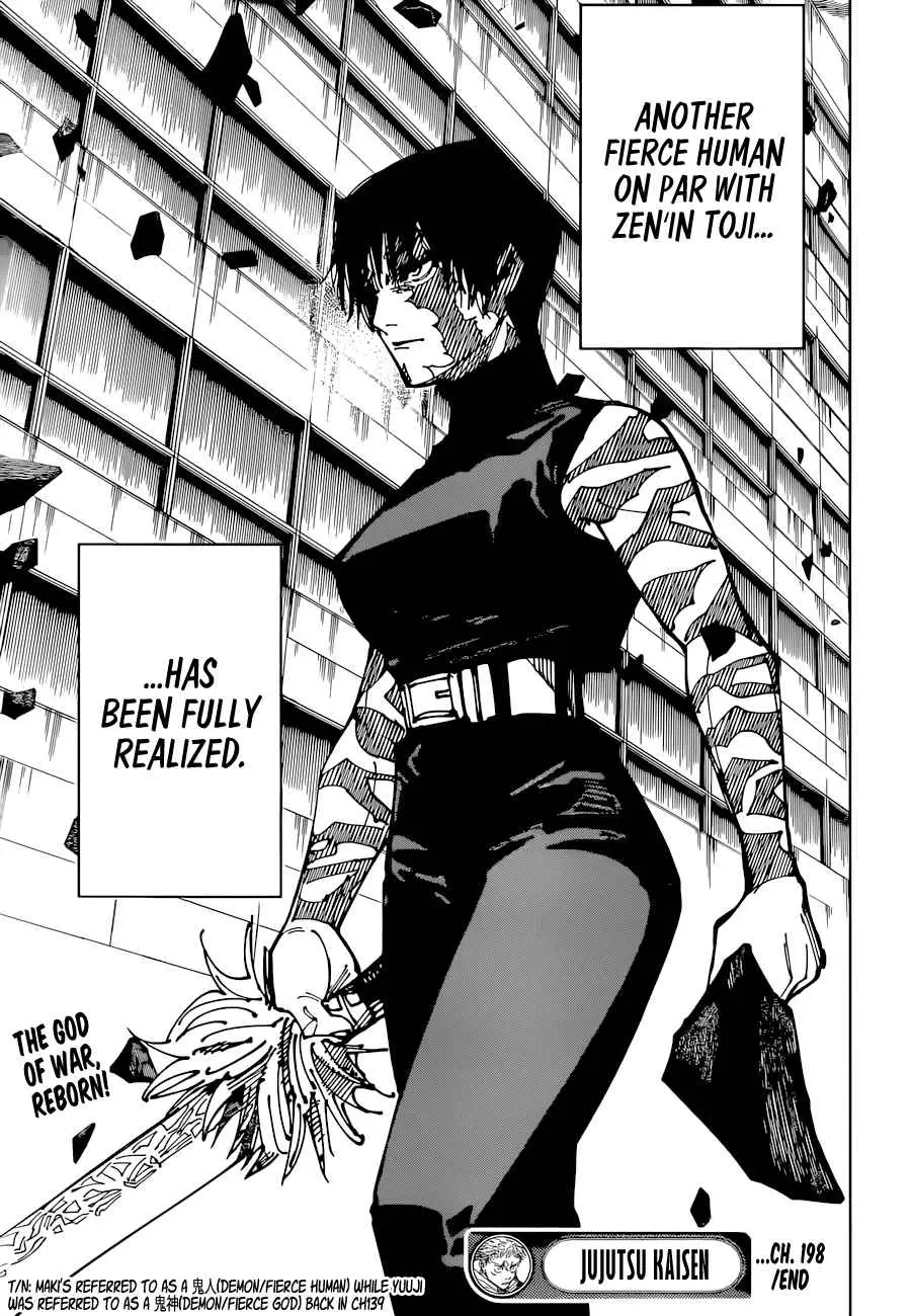 Jujutsu kaisen (2018) - Capítulo 198 - Página 18 - LectorTMOo