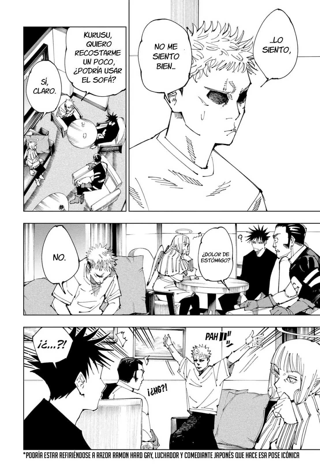 Jujutsu kaisen (2018) - Capítulo 200 - Página 4 - LectorTMOo