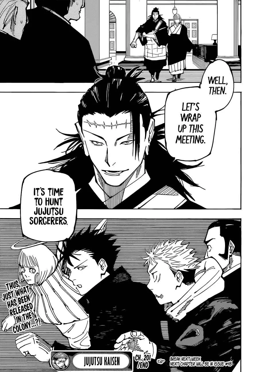 Jujutsu kaisen (2018) - Capítulo 201 - Página 18 - LectorTMOo