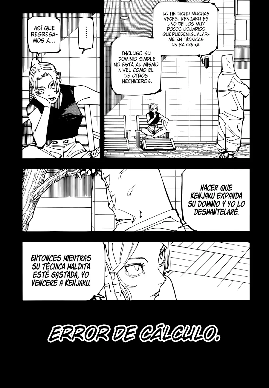 Jujutsu kaisen (2018) - Capítulo 206 - Página 6 - LectorTMOo