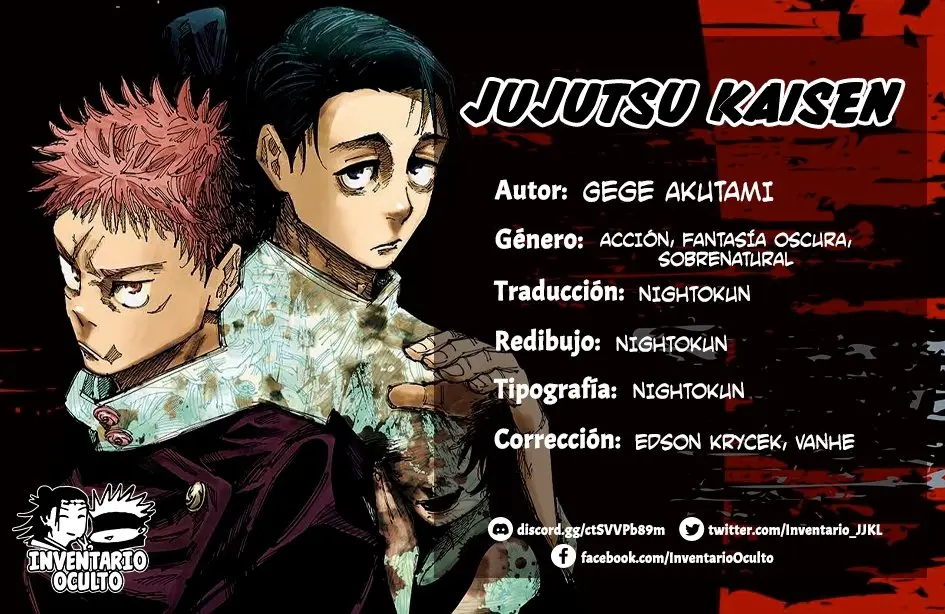 Jujutsu kaisen (2018) - Capítulo 209 - Página 1 - LectorTMOo