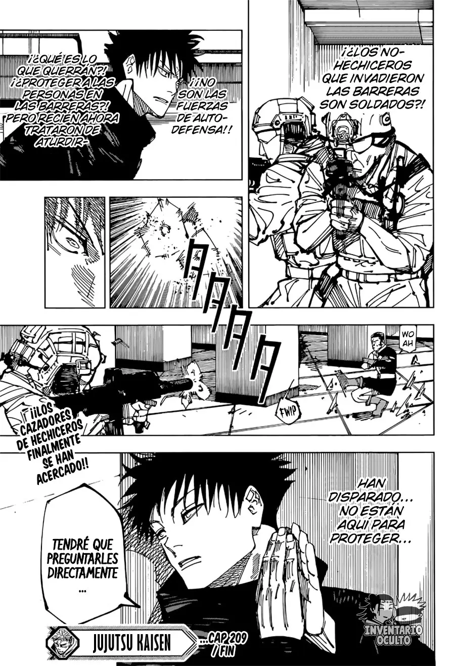 Jujutsu kaisen (2018) - Capítulo 209 - Página 20 - LectorTMOo