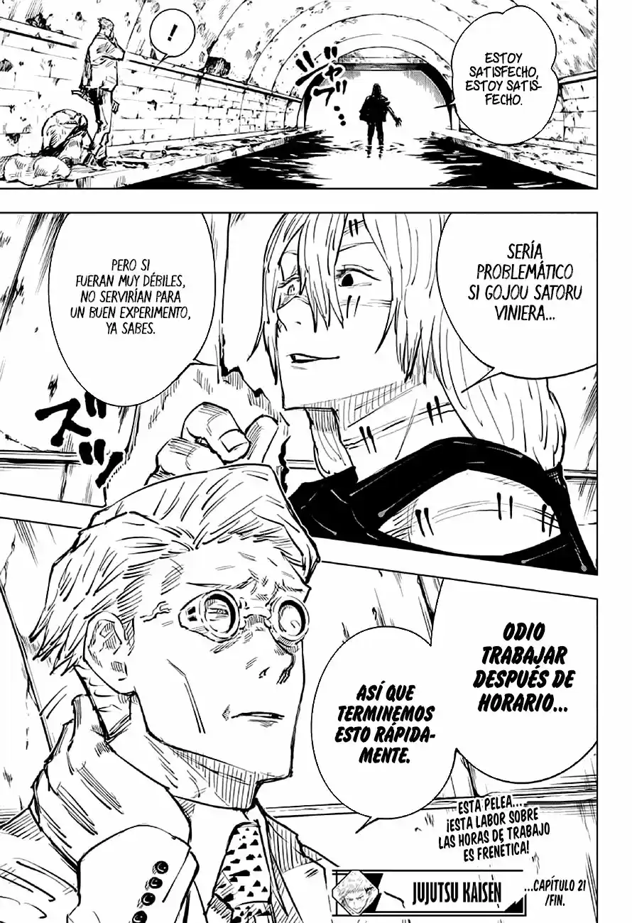 Jujutsu kaisen (2018) - Capítulo 21 - Página 20 - LectorTMOo