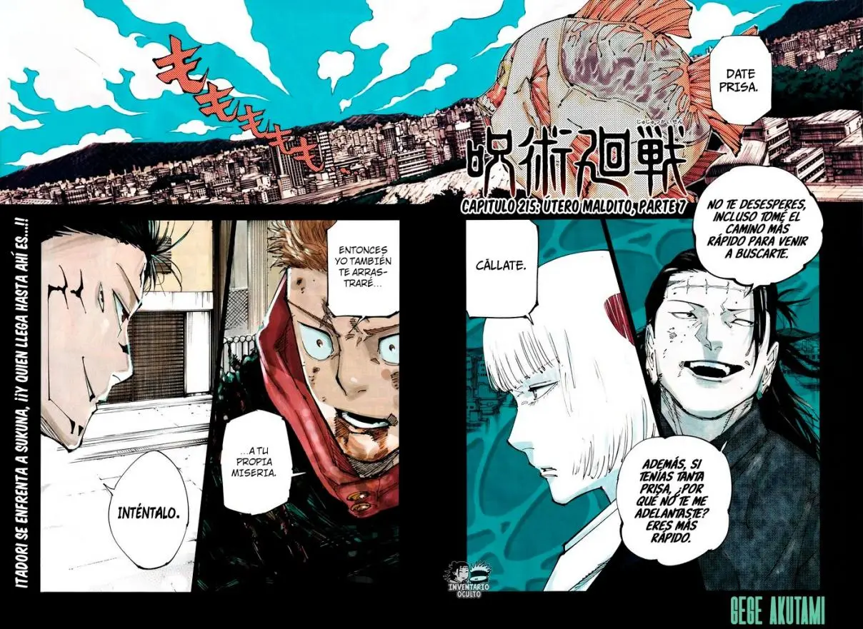 Jujutsu kaisen (2018) - Capítulo 215 - Página 3 - LectorTMOo