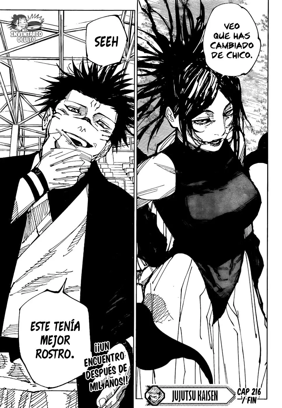 Jujutsu kaisen (2018) - Capítulo 216 - Página 19 - LectorTMOo