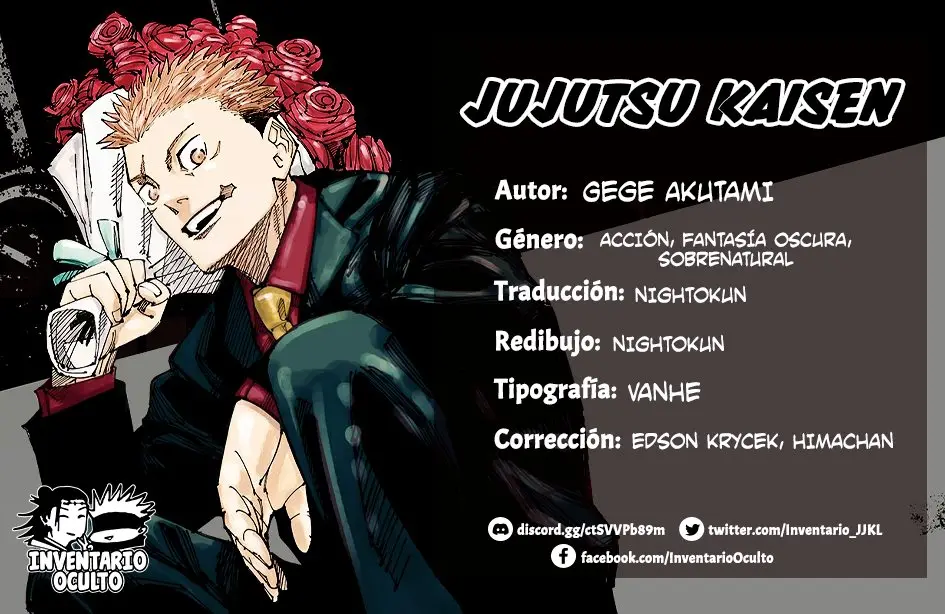 Jujutsu kaisen (2018) - Capítulo 217 - Página 1 - LectorTMOo