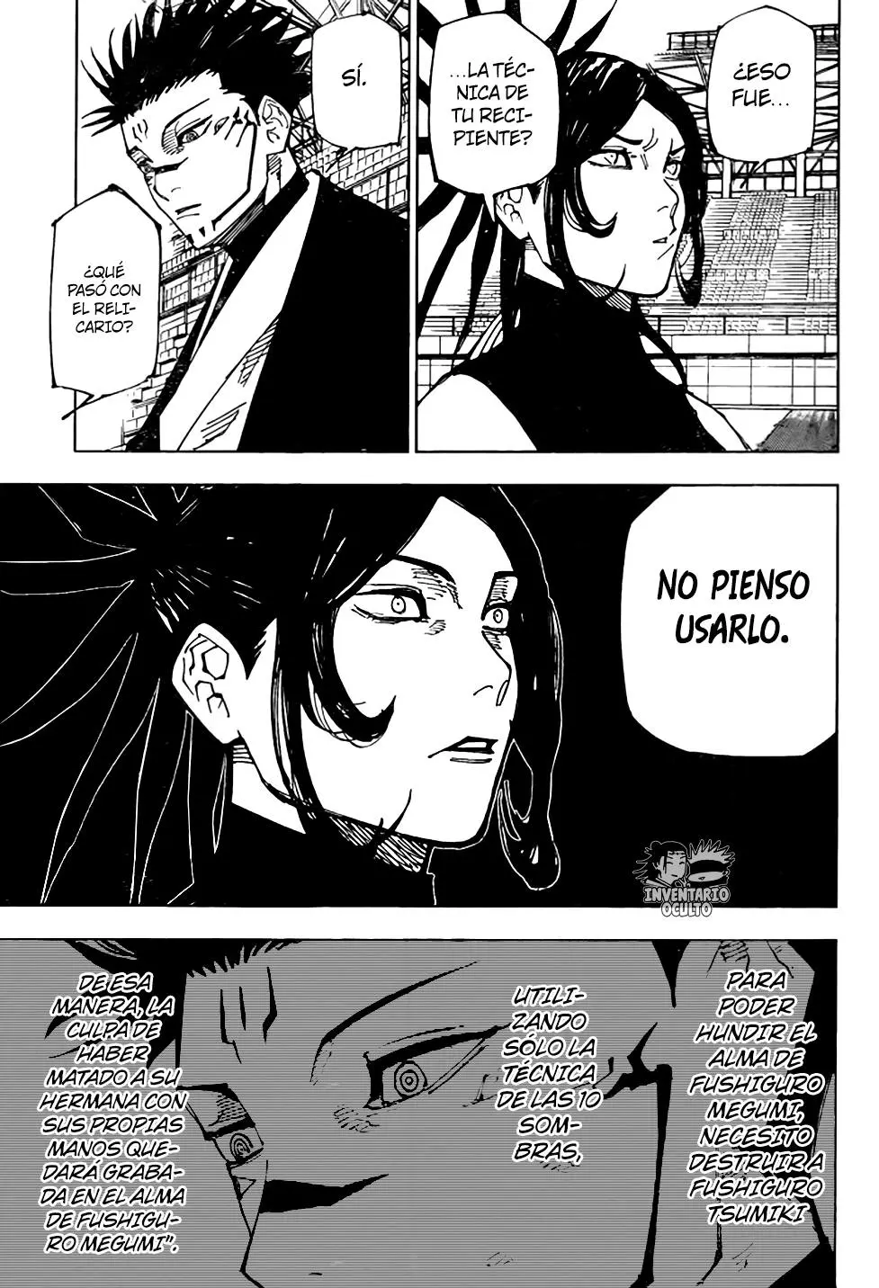 Jujutsu kaisen (2018) - Capítulo 217 - Página 15 - LectorTMOo