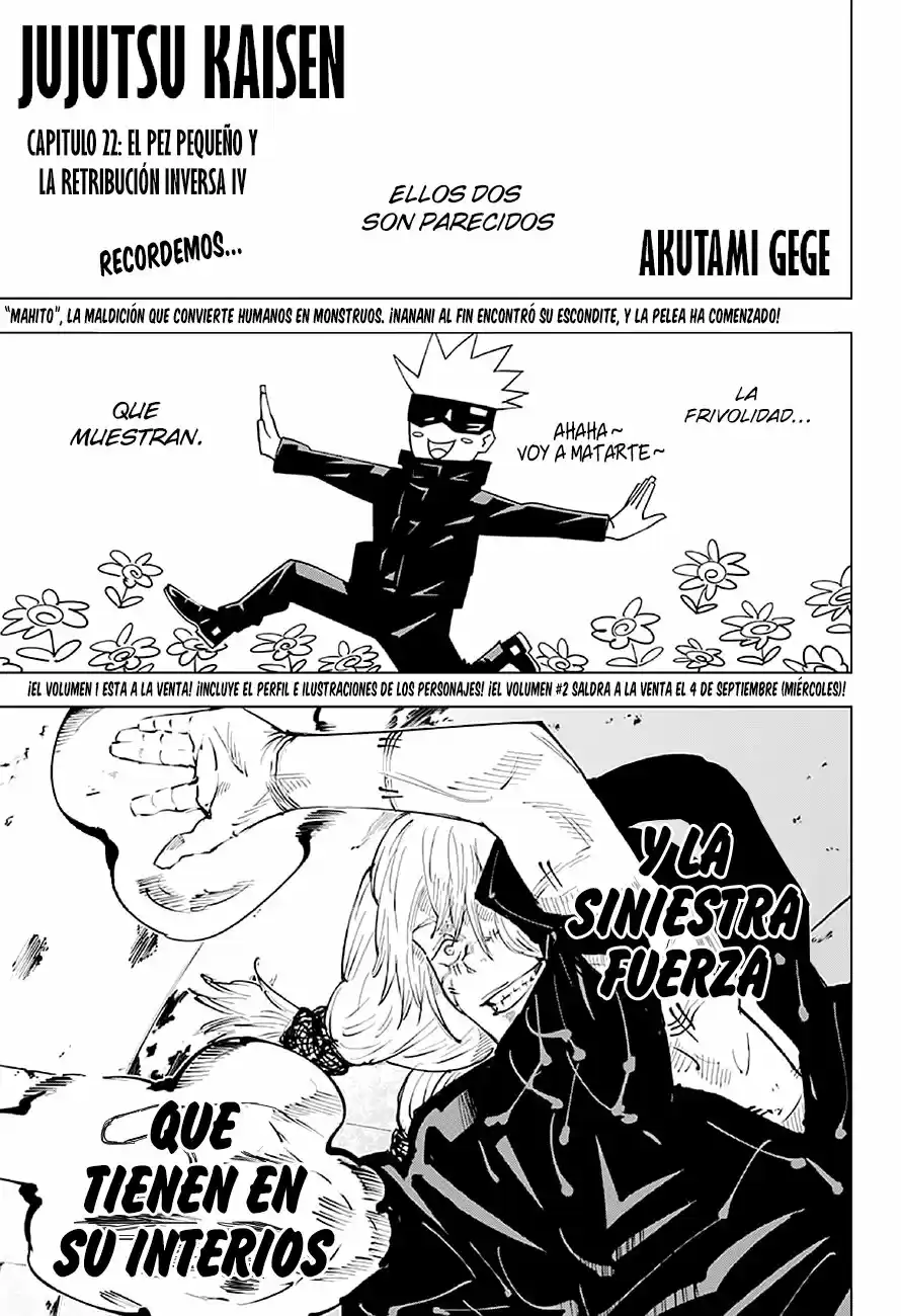 Jujutsu kaisen (2018) - Capítulo 22 - Página 2 - LectorTMOo