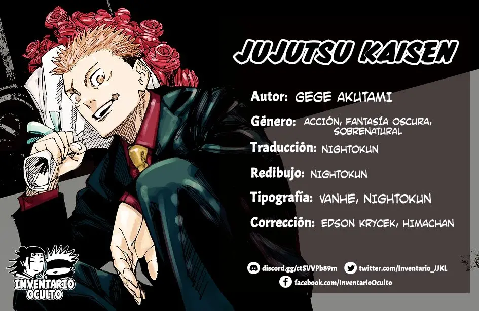 Jujutsu kaisen (2018) - Capítulo 220 - Página 1 - LectorTMOo