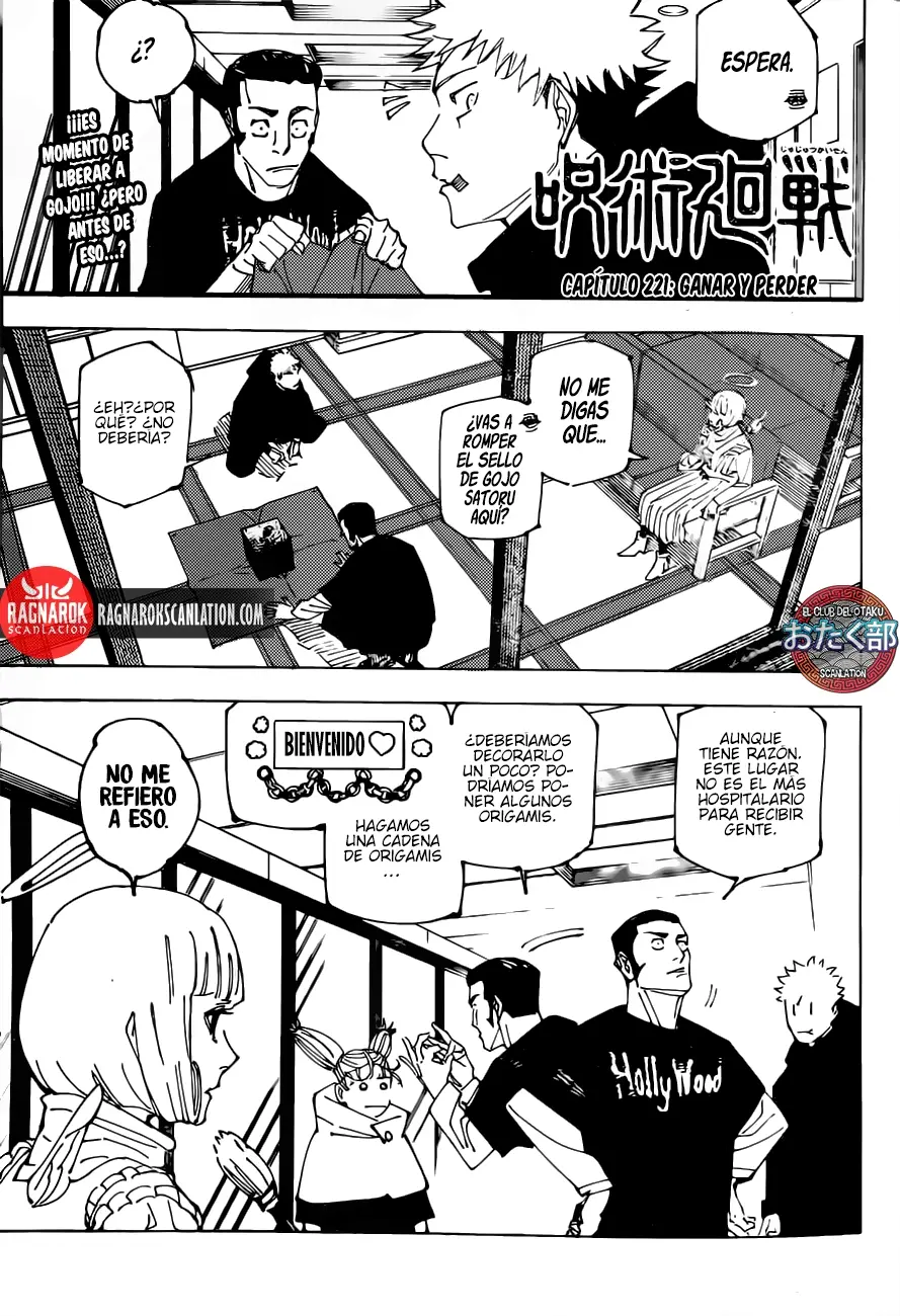 Jujutsu kaisen (2018) - Capítulo 221 - Página 2 - LectorTMOo