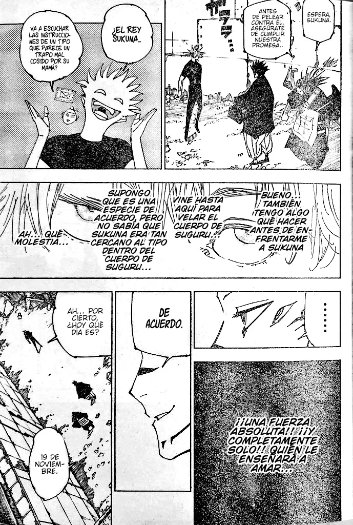 Jujutsu kaisen (2018) - Capítulo 221 - Página 17 - LectorTMOo