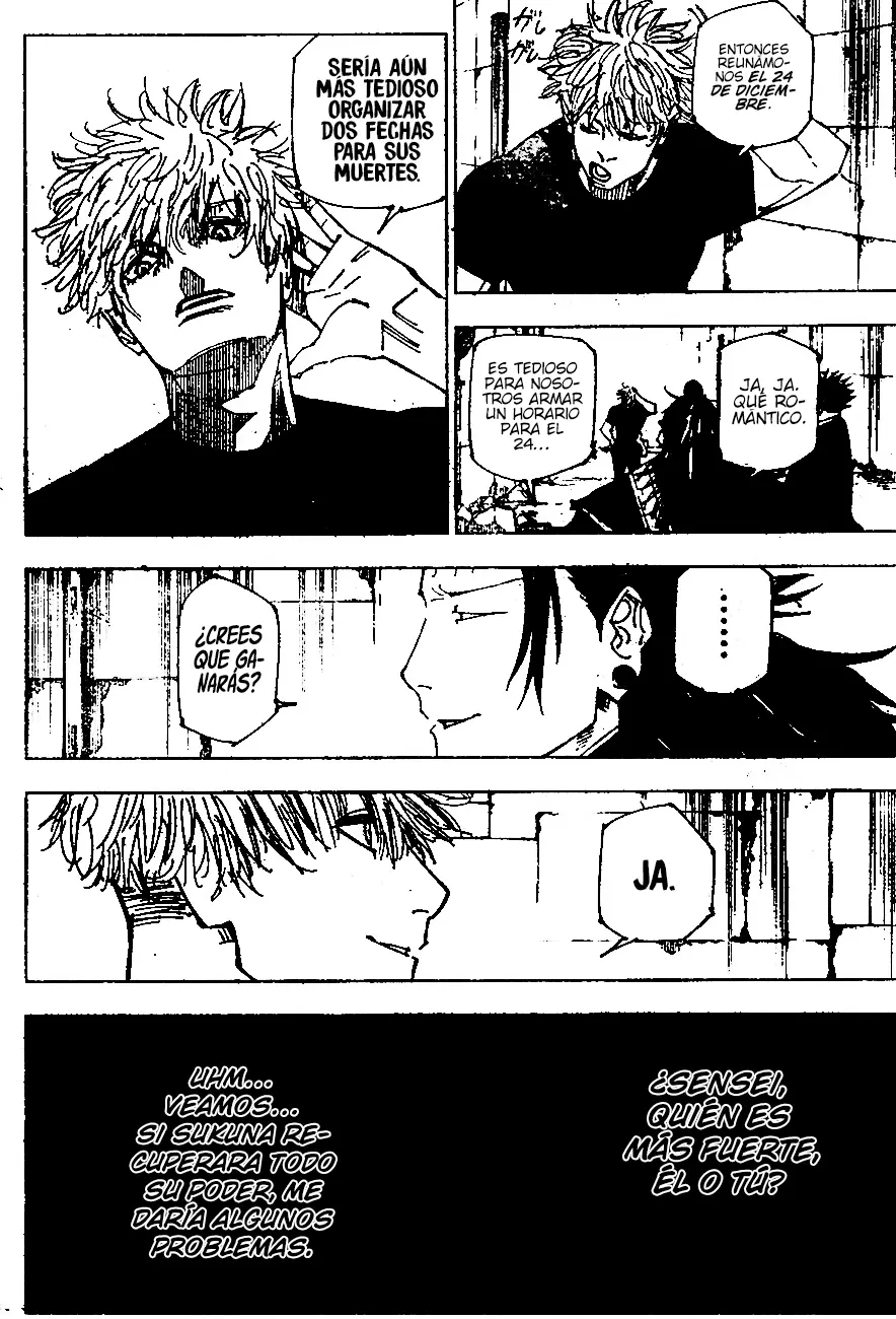 Jujutsu kaisen (2018) - Capítulo 221 - Página 18 - LectorTMOo