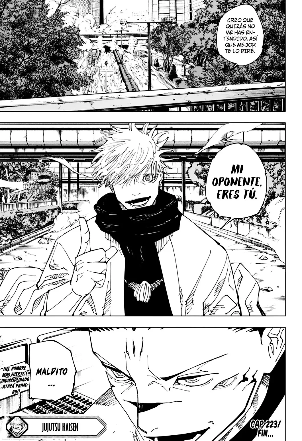 Jujutsu kaisen (2018) - Capítulo 223 - Página 18 - LectorTMOo