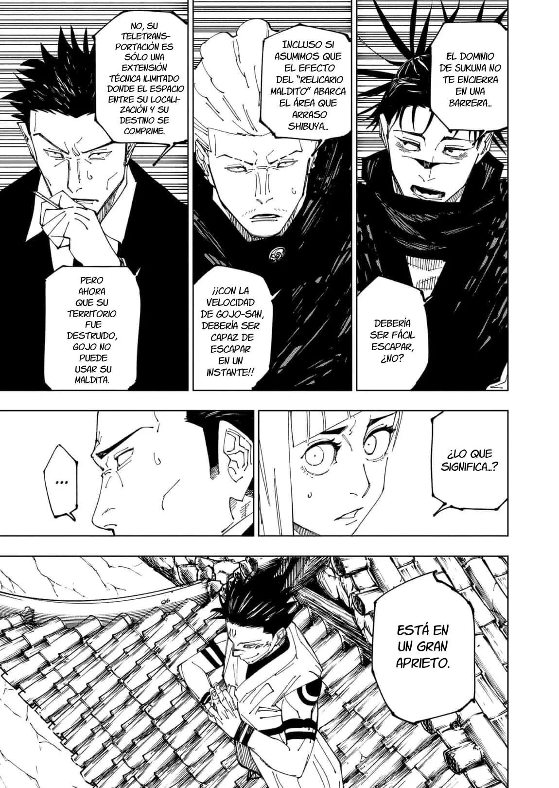 Jujutsu kaisen (2018) - Capítulo 226.1 - Página 5 - LectorTMOo