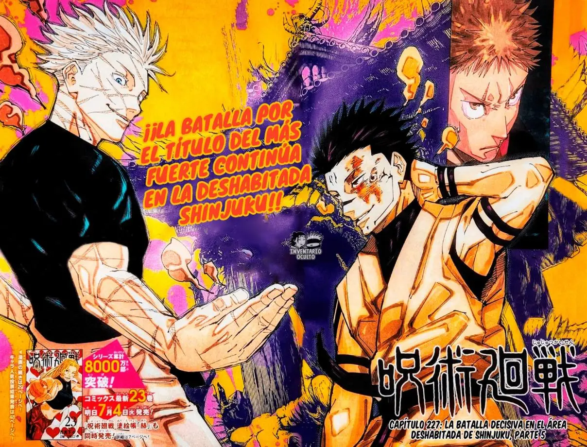 Jujutsu kaisen (2018) - Capítulo 227 - Página 2 - LectorTMOo