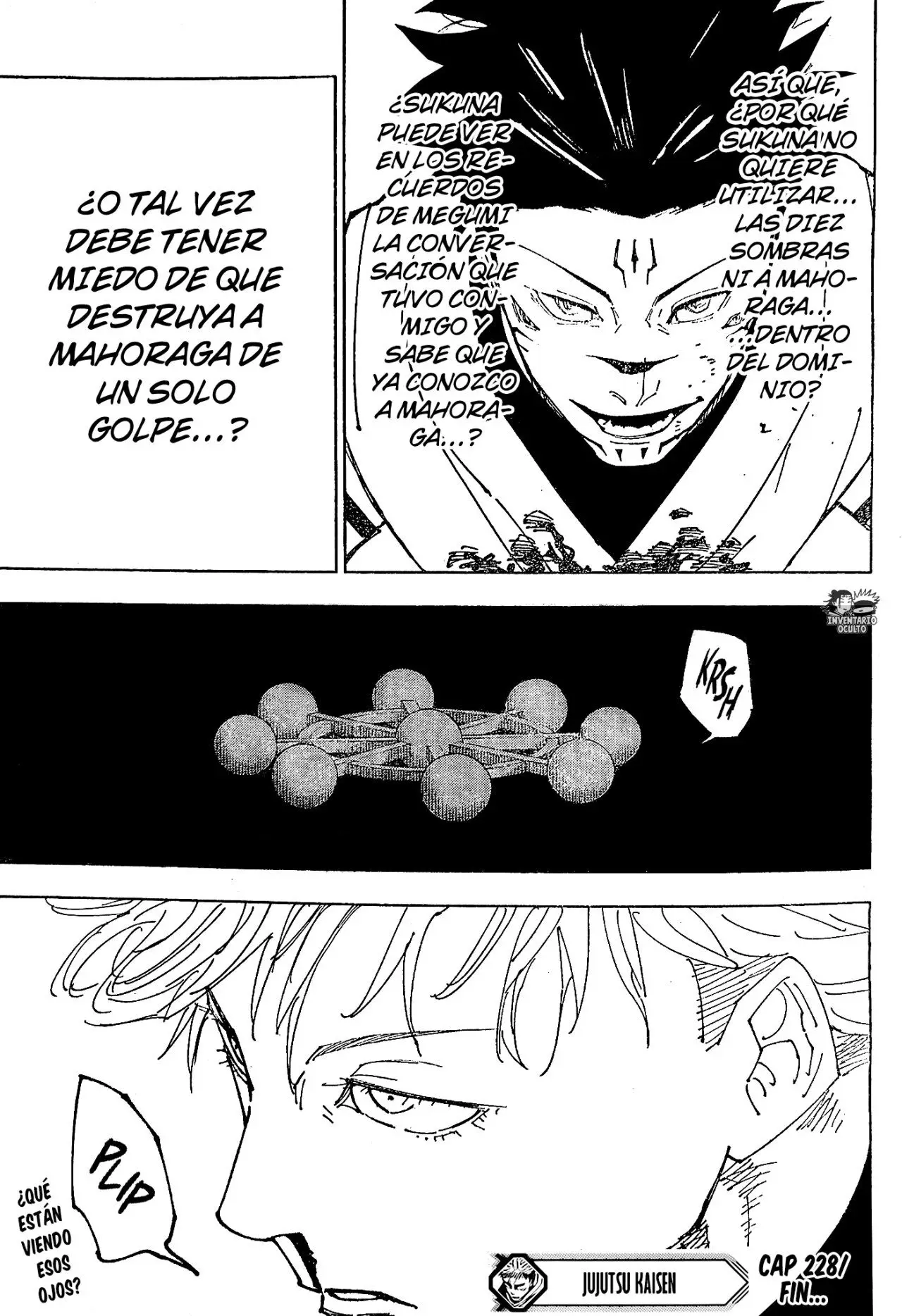 Jujutsu kaisen (2018) - Capítulo 228 - Página 18 - LectorTMOo
