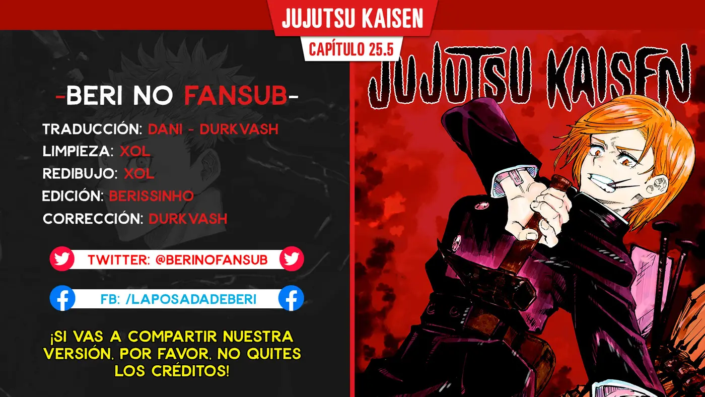 Jujutsu kaisen (2018) - Capítulo 25.5 - Página 1 - LectorTMOo