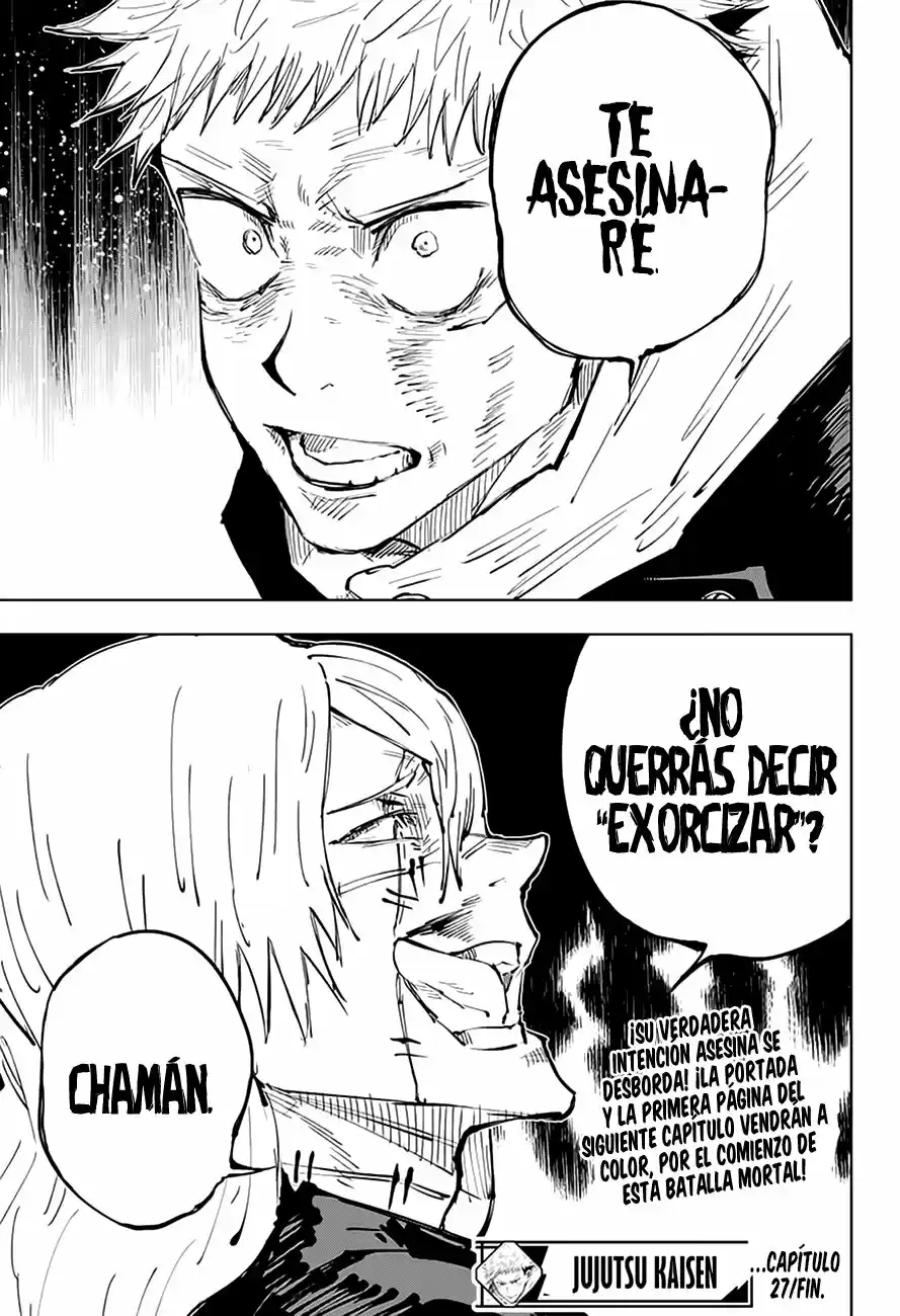 Jujutsu kaisen (2018) - Capítulo 27 - Página 19 - LectorTMOo