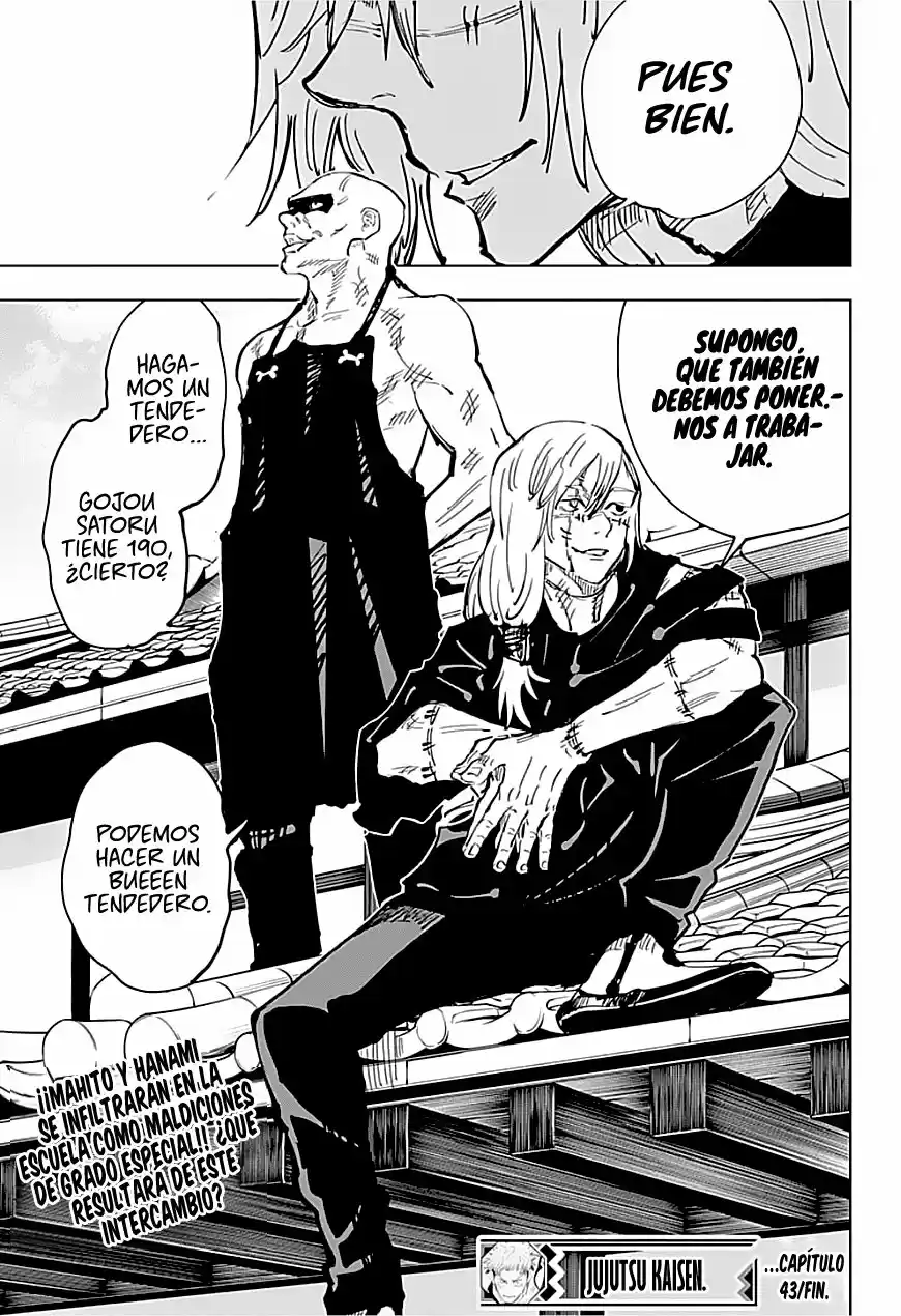 Jujutsu kaisen (2018) - Capítulo 43 - Página 21 - LectorTMOo