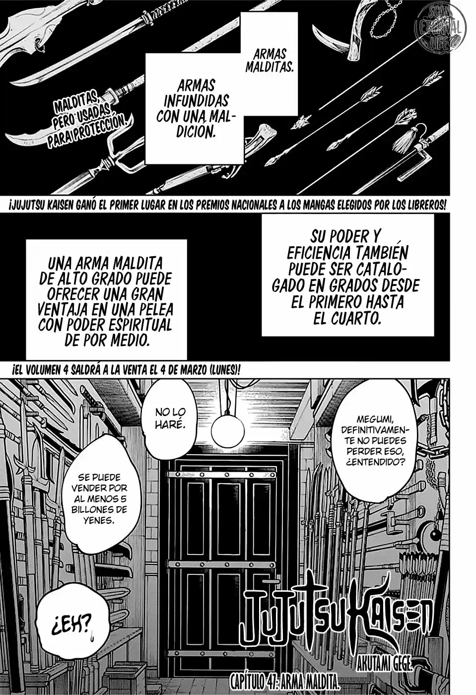 Jujutsu kaisen (2018) - Capítulo 47 - Página 2 - LectorTMOo