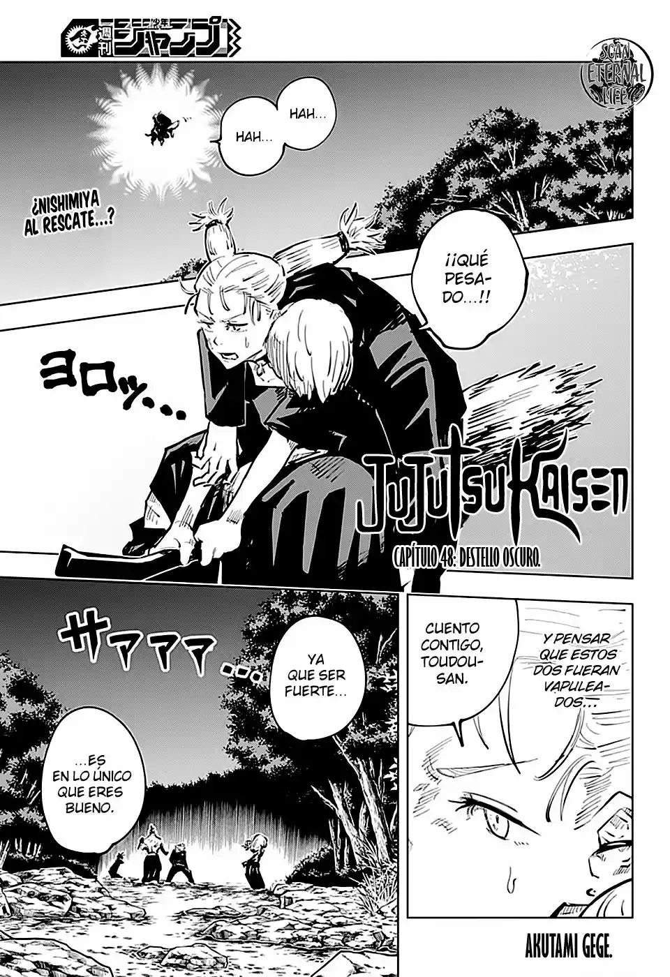 Jujutsu kaisen (2018) - Capítulo 48 - Página 2 - LectorTMOo