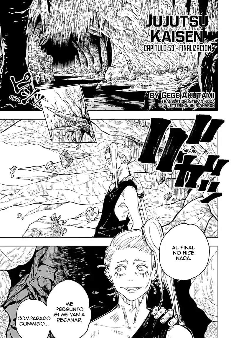 Jujutsu kaisen (2018) - Capítulo 53 - Página 3 - LectorTMOo