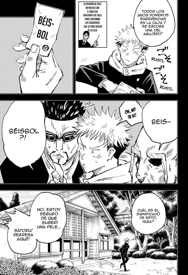 Jujutsu kaisen (2018) - Capítulo 54 - Página 7 - LectorTMOo
