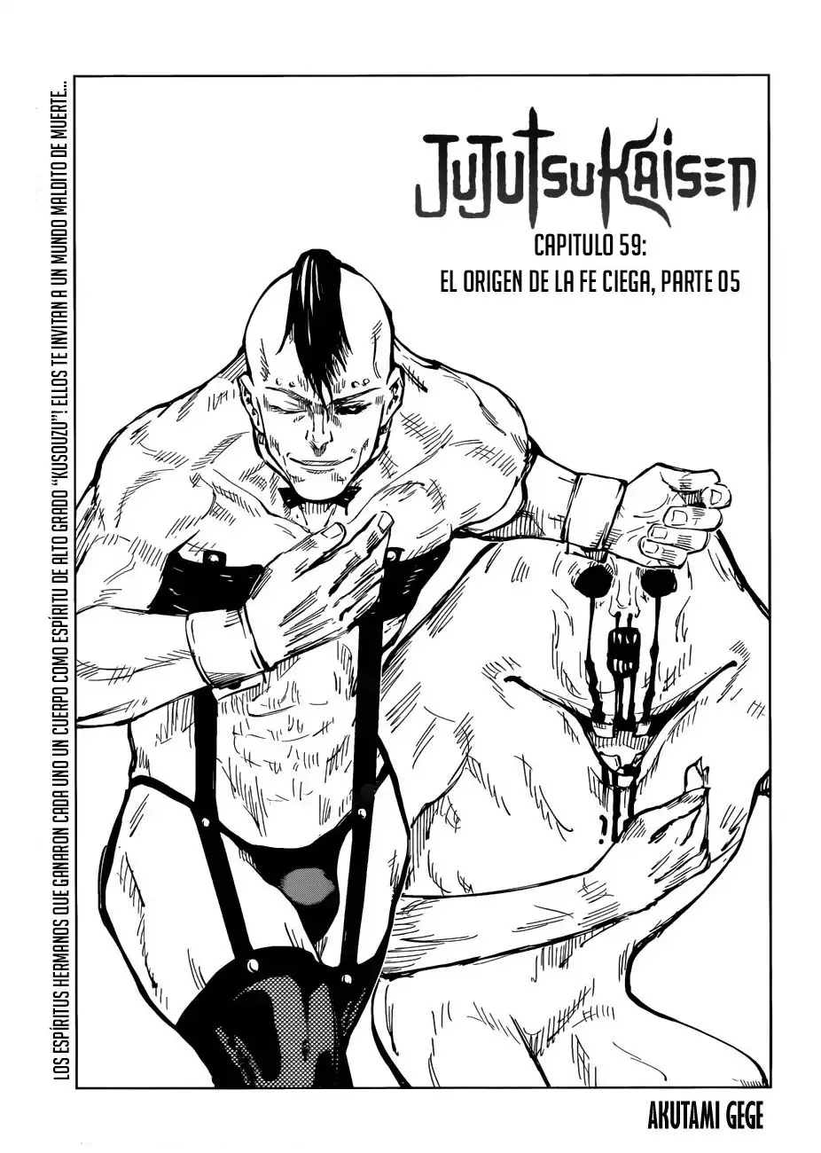 Jujutsu kaisen (2018) - Capítulo 59 - Página 3 - LectorTMOo