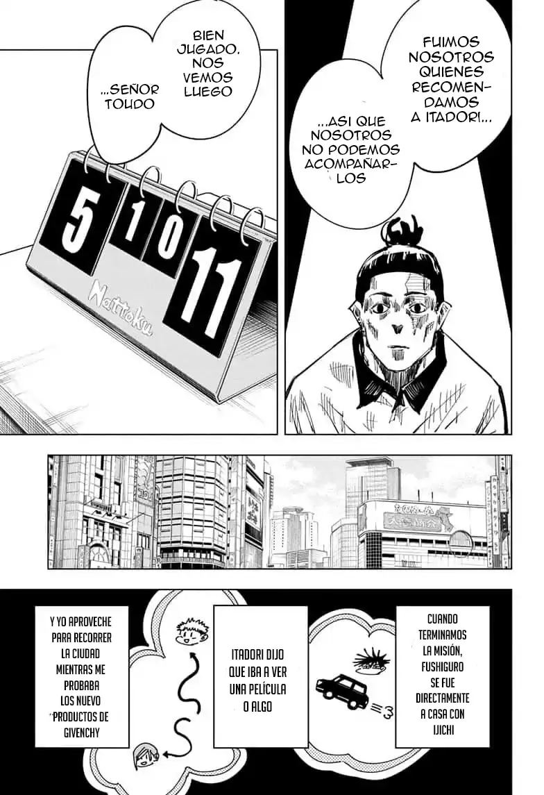 Jujutsu kaisen (2018) - Capítulo 64 - Página 7 - LectorTMOo