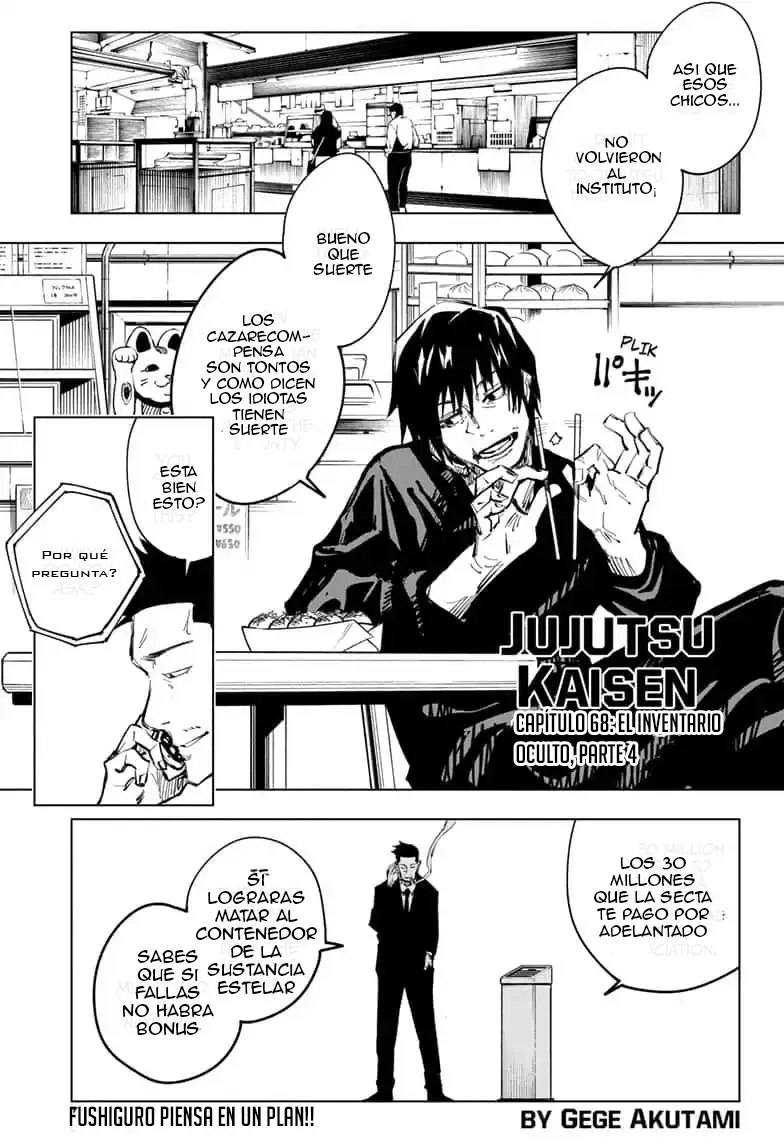 Jujutsu kaisen (2018) - Capítulo 68 - Página 3 - LectorTMOo