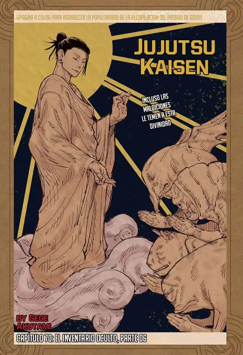 Jujutsu kaisen (2018) - Capítulo 70.1 - Página 3 - LectorTMOo