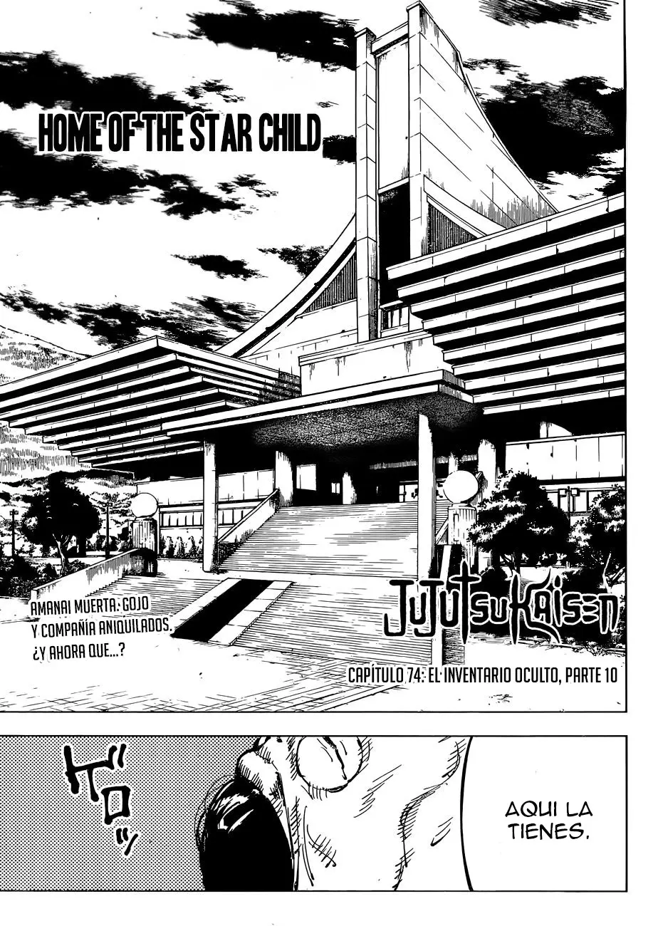 Jujutsu kaisen (2018) - Capítulo 74 - Página 3 - LectorTMOo