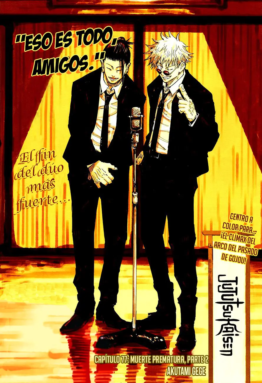 Jujutsu kaisen (2018) - Capítulo 77 - Página 3 - LectorTMOo