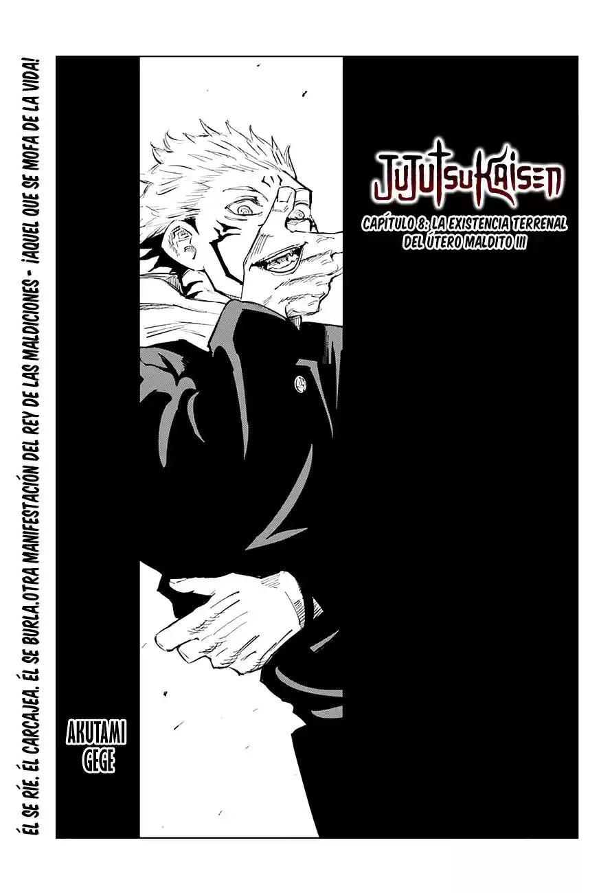 Jujutsu kaisen (2018) - Capítulo 8.5 - Página 2 - LectorTMOo