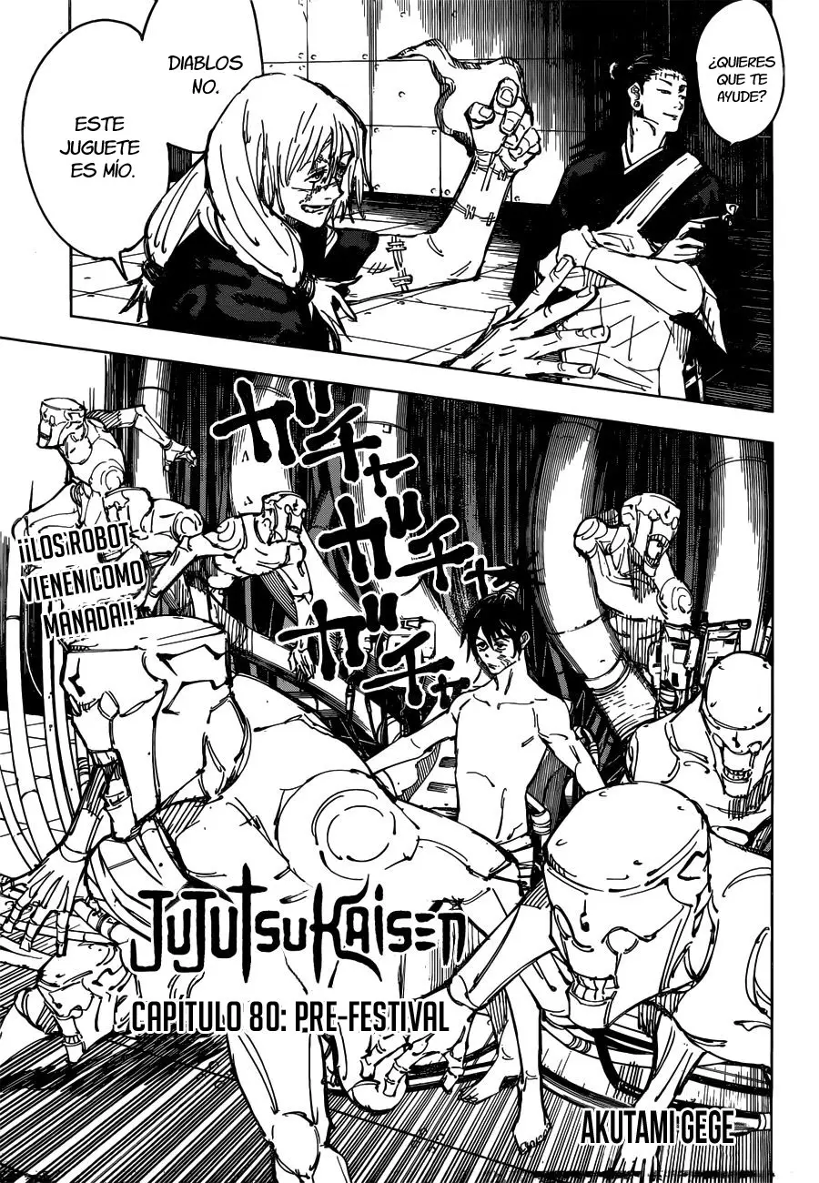 Jujutsu kaisen (2018) - Capítulo 80 - Página 3 - LectorTMOo