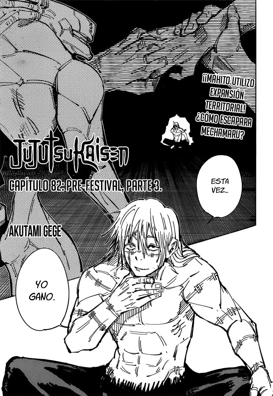 Jujutsu kaisen (2018) - Capítulo 82 - Página 3 - LectorTMOo