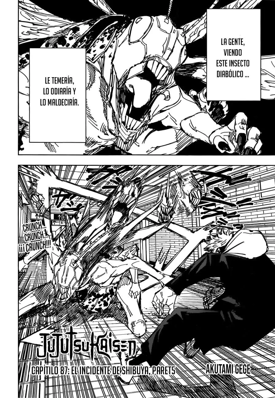 Jujutsu kaisen (2018) - Capítulo 87 - Página 4 - LectorTMOo