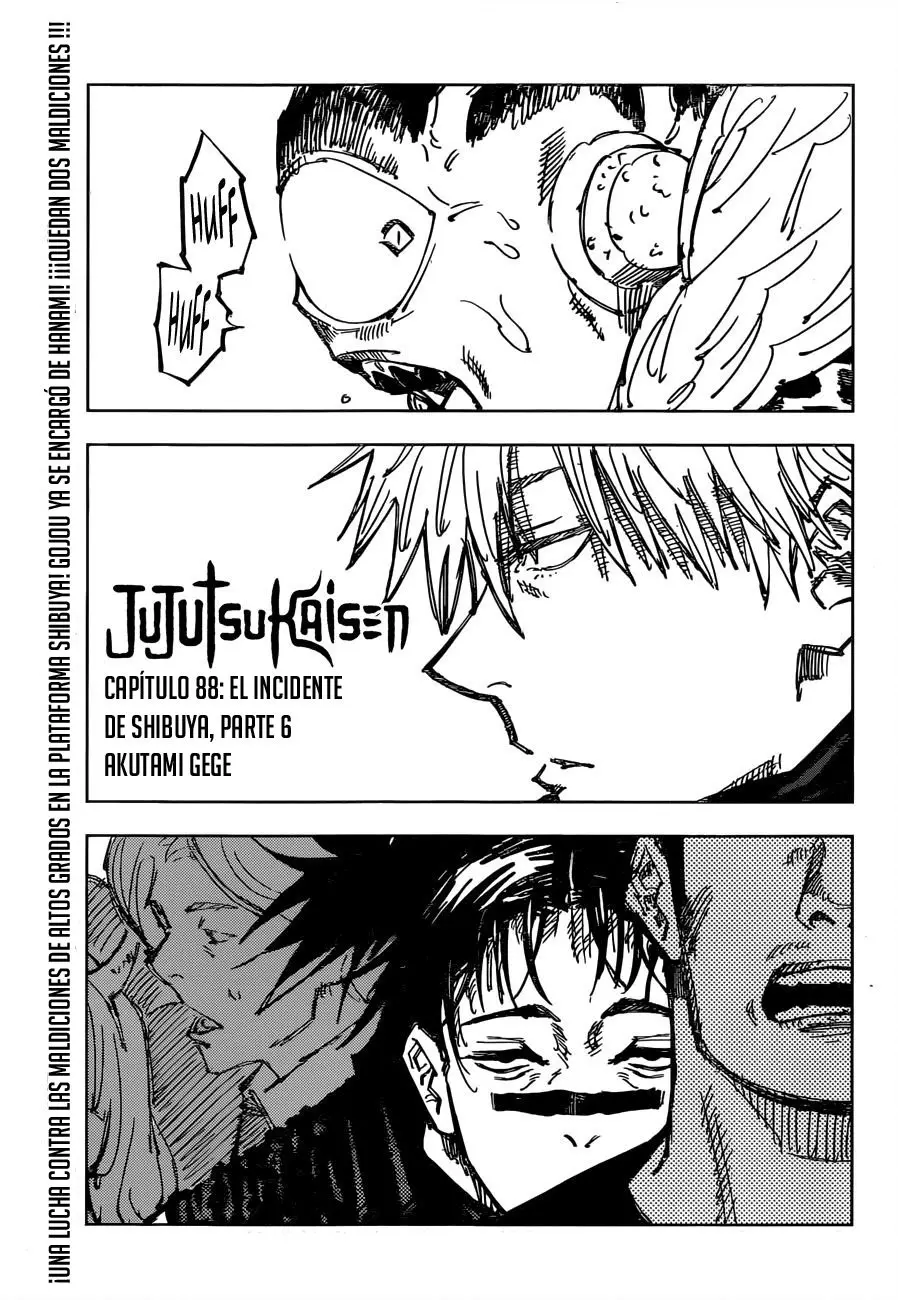 Jujutsu kaisen (2018) - Capítulo 88 - Página 3 - LectorTMOo