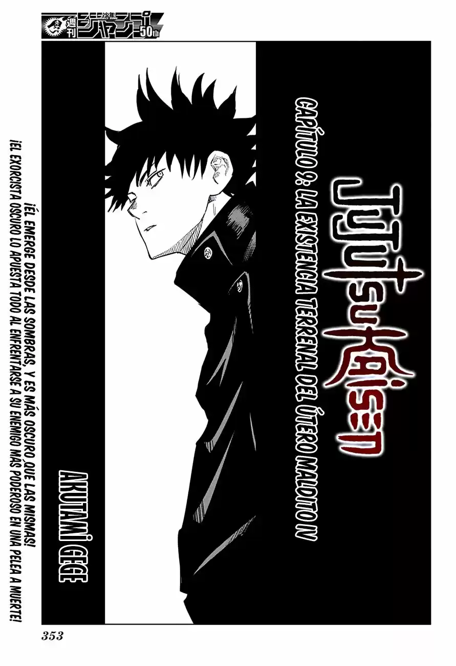 Jujutsu kaisen (2018) - Capítulo 9 - Página 2 - LectorTMOo